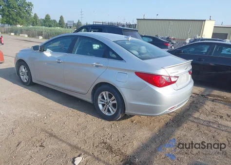 2013 Hyundai Sonata Gls из США, поврежденный, VIN 5NPEB4AC3DH737105